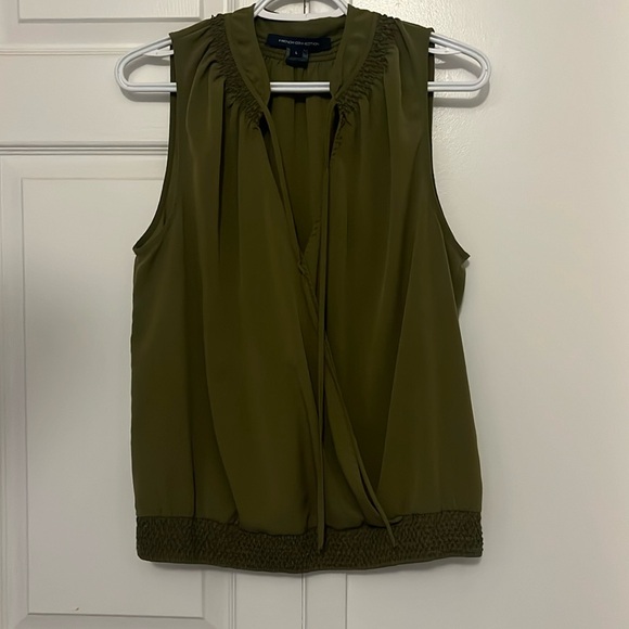 French Connection Green Sleeveless Top - Picture 1 of 1